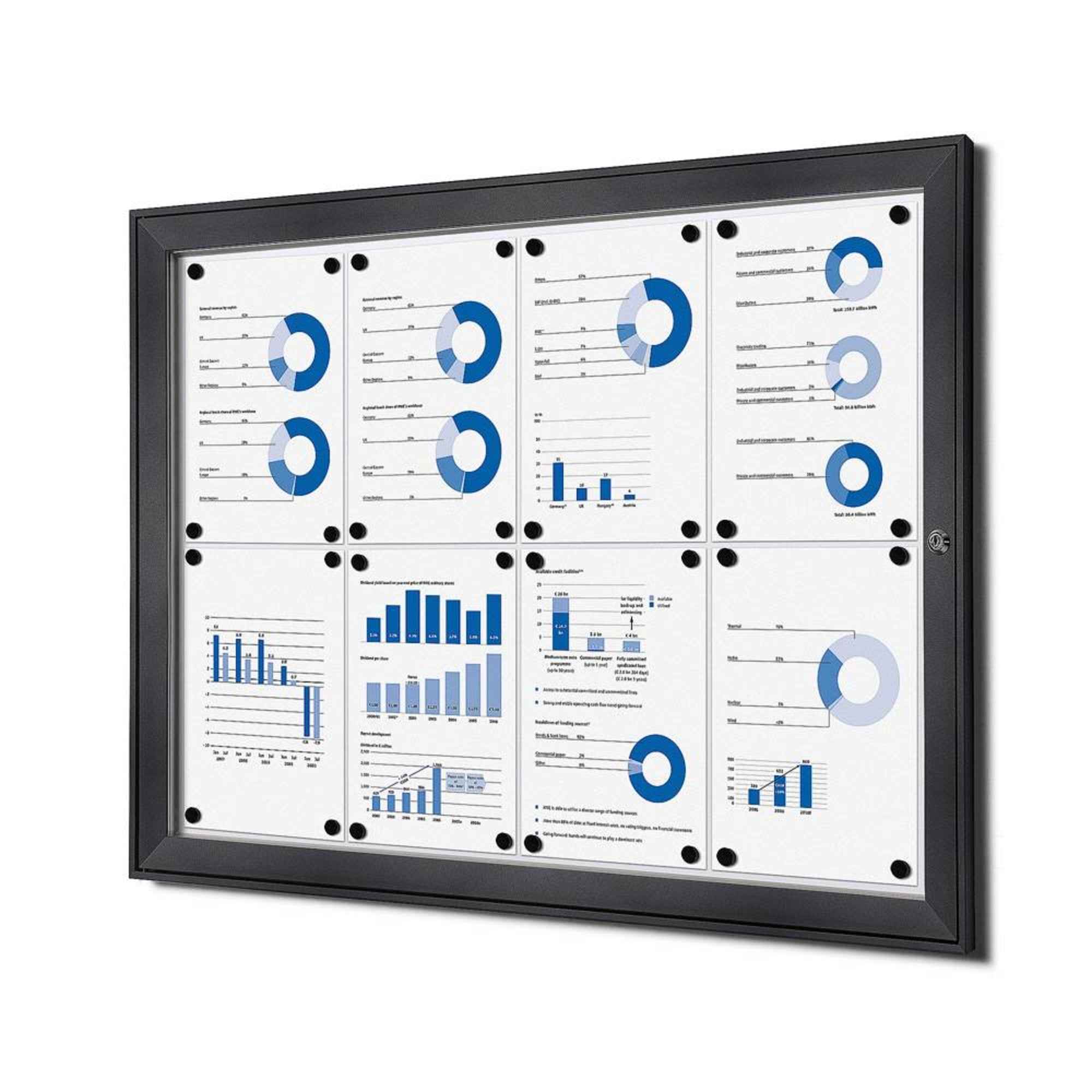 Showdown® Displays Schaukasten 8 x DIN A4