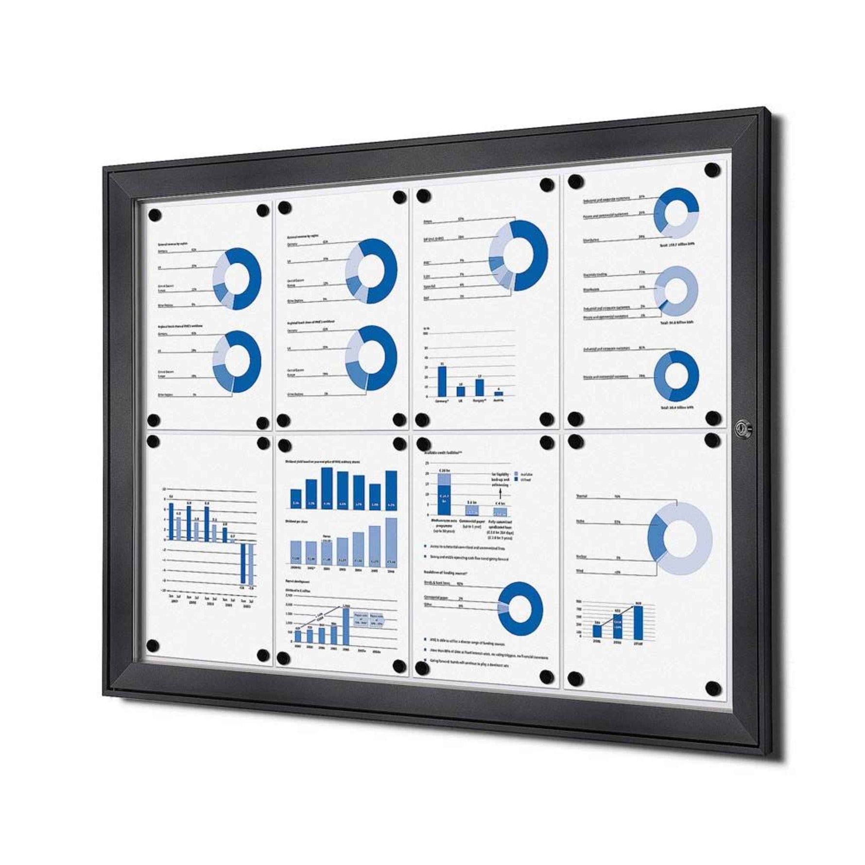 Showdown® Displays Schaukasten 8 x DIN A4