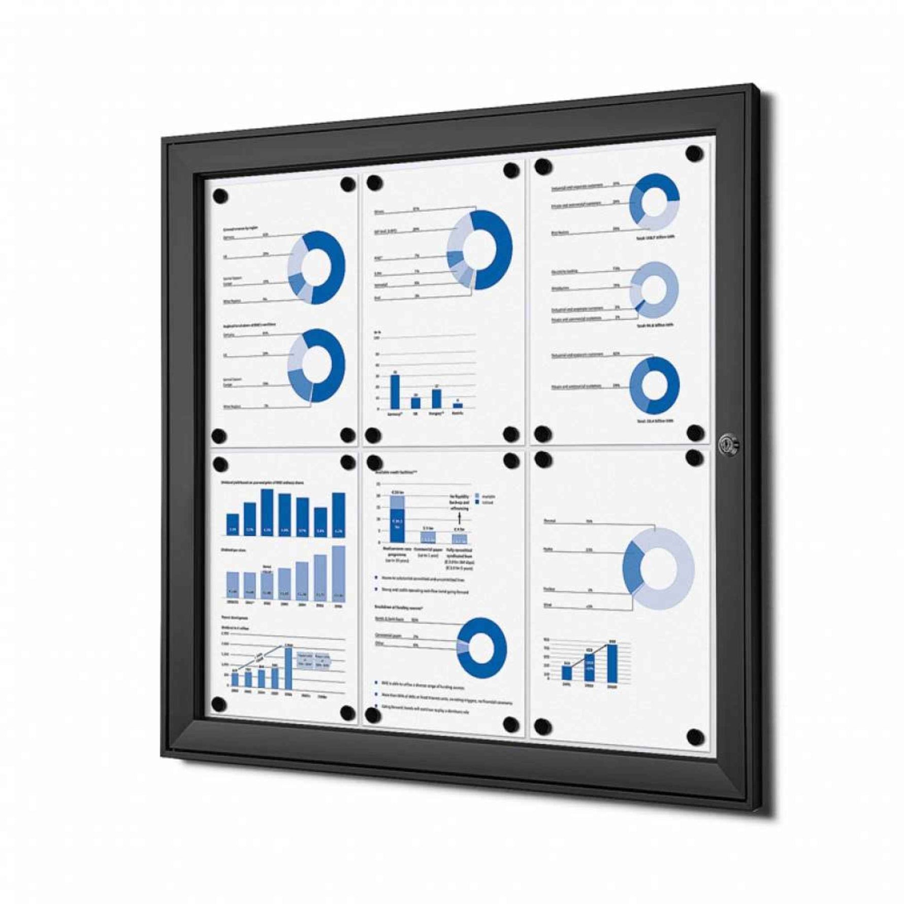 Showdown® Displays Schaukasten 6 x DIN A4