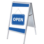 Showdown® Displays Kundenstopper DIN A1 Open