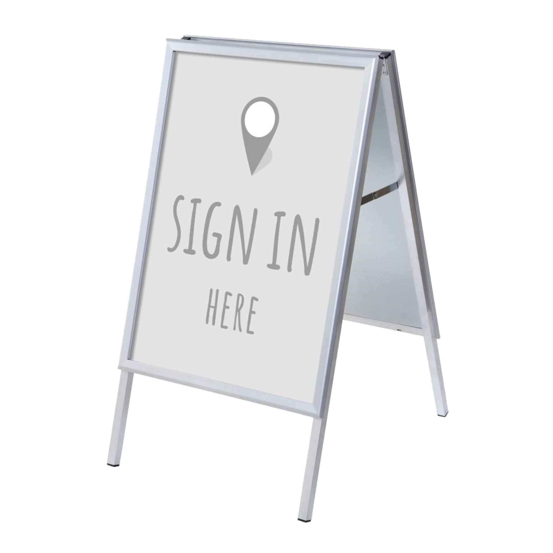 Showdown® Displays Kundenstopper DIN A1 Sing in here - Wiepa Bürofachpartner