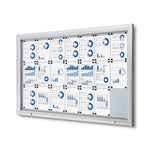 Showdown® Displays Schaukasten Outdoor 21 x DIN A4