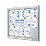 Showdown® Displays Schaukasten Outdoor 15 x DIN A4
