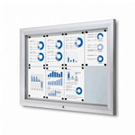 Showdown® Displays Schaukasten Outdoor 8 x DIN A4