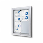 Showdown® Displays Schaukasten Outdoor 4 x DIN A4 - Wiepa Bürofachpartner