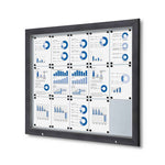 Showdown® Displays Schaukasten Outdoor 15 x DIN A4