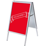 Showdown® Displays Kundenstopper DIN A1 Willkommen