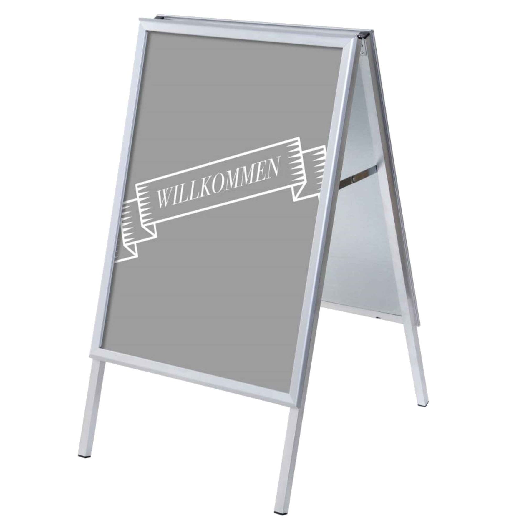 Showdown® Displays Kundenstopper DIN A1 Willkommen