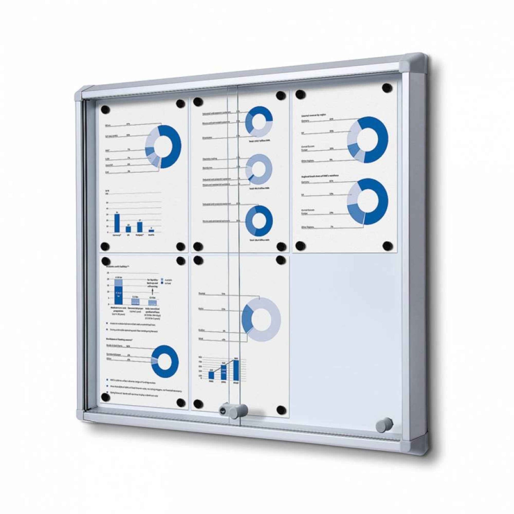 Showdown® Displays Schaukasten 6 x DIN A4