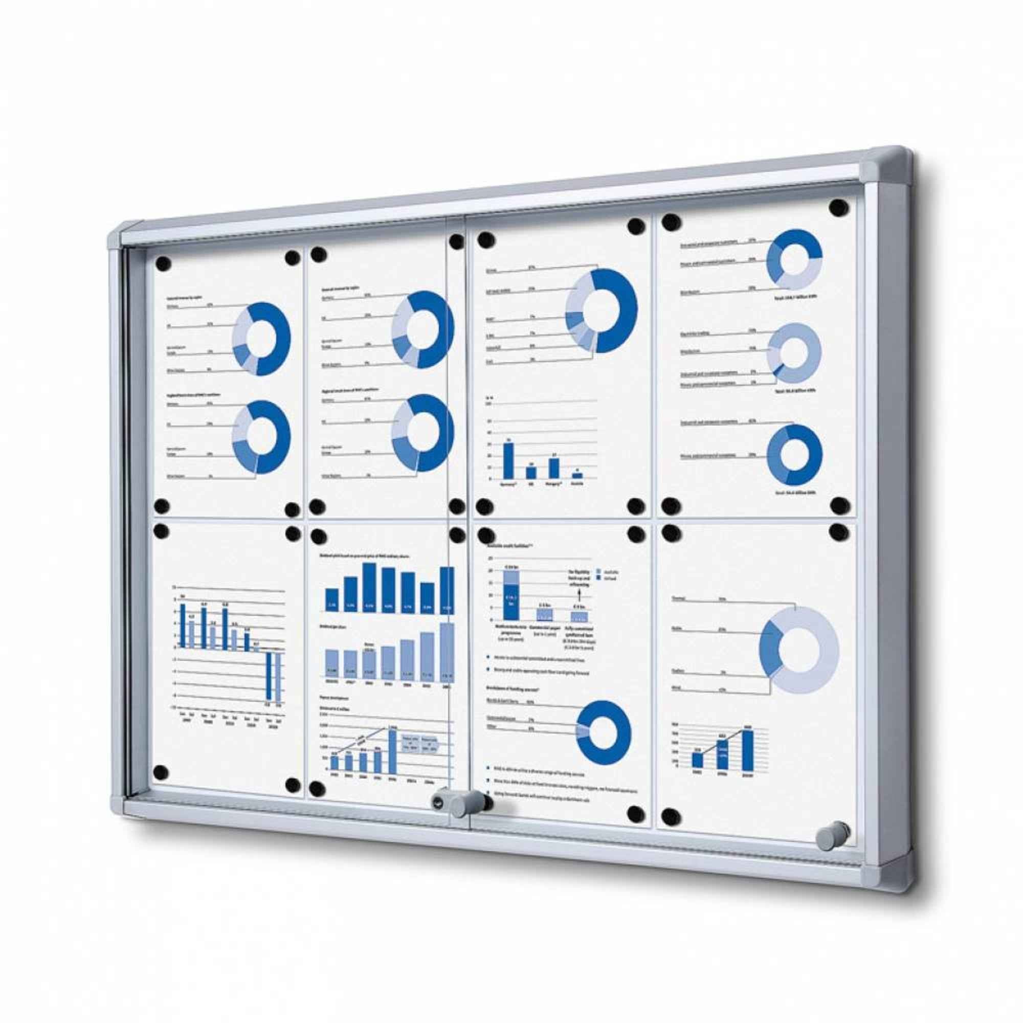 Showdown® Displays Schaukasten 8 x DIN A4