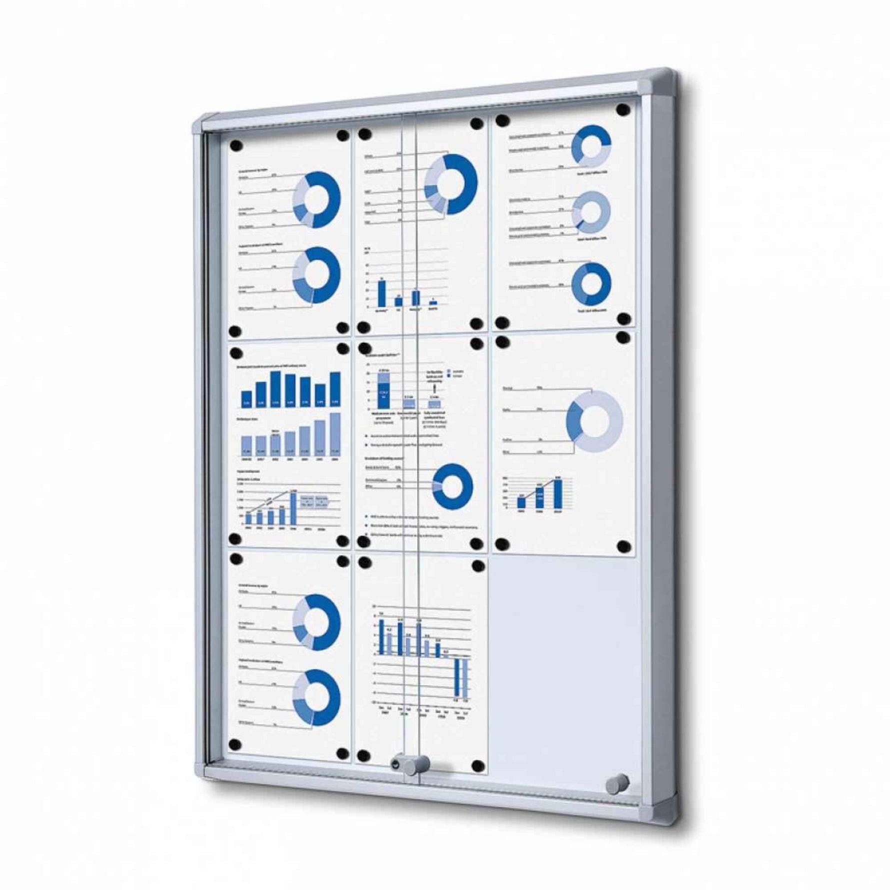Showdown® Displays Schaukasten 9 x DIN A4