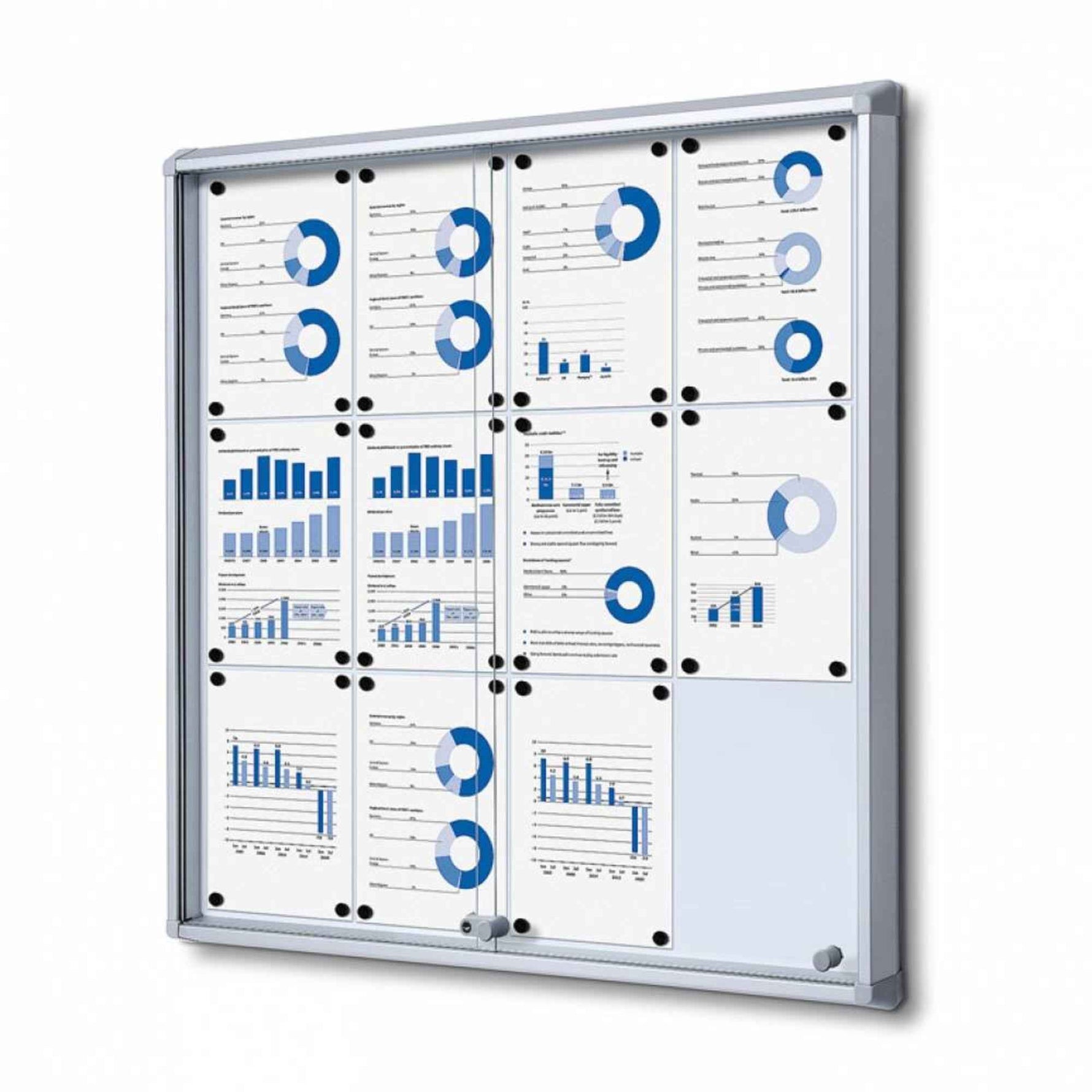Showdown® Displays Schaukasten 12 x DIN A4