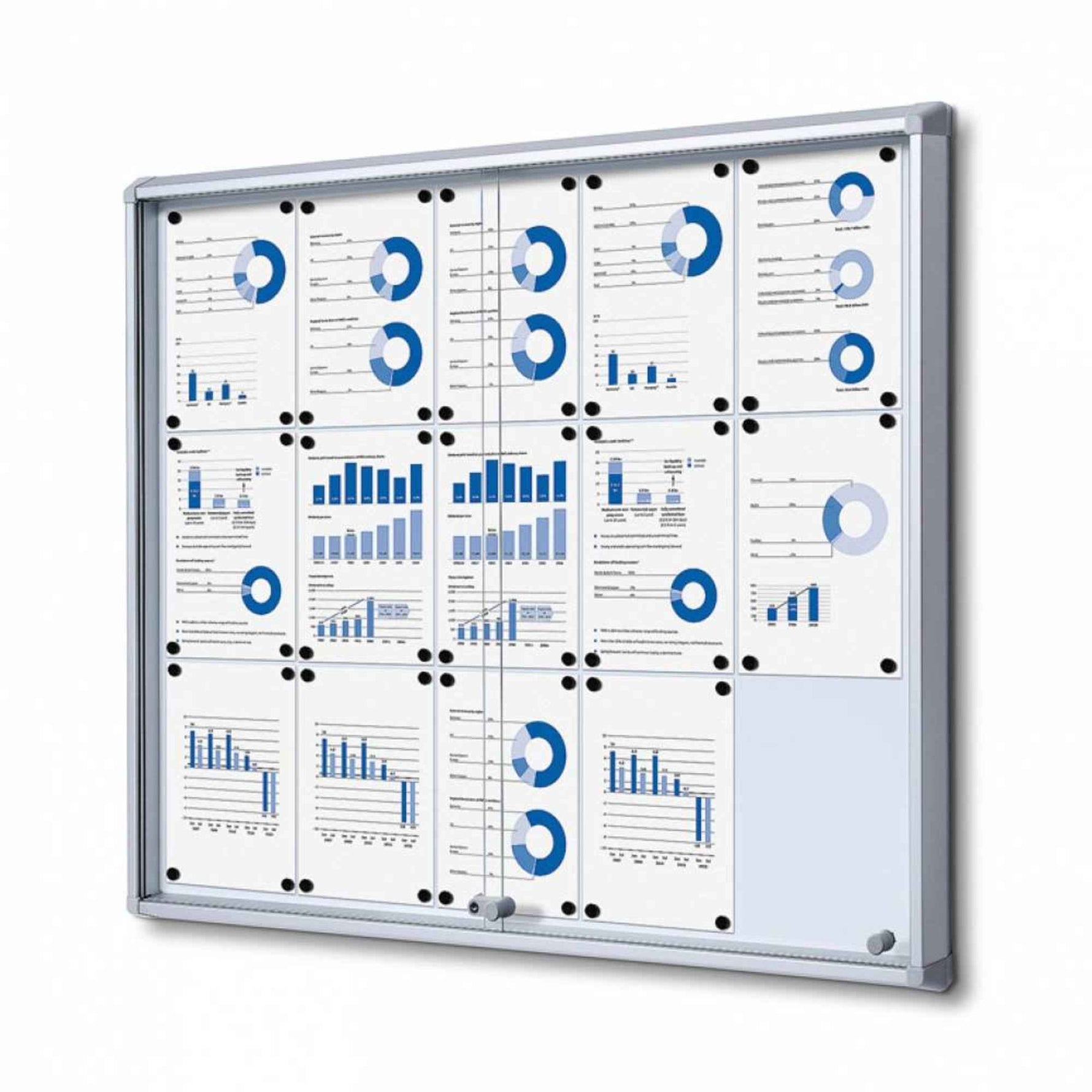 Showdown® Displays Schaukasten 15 x DIN A4