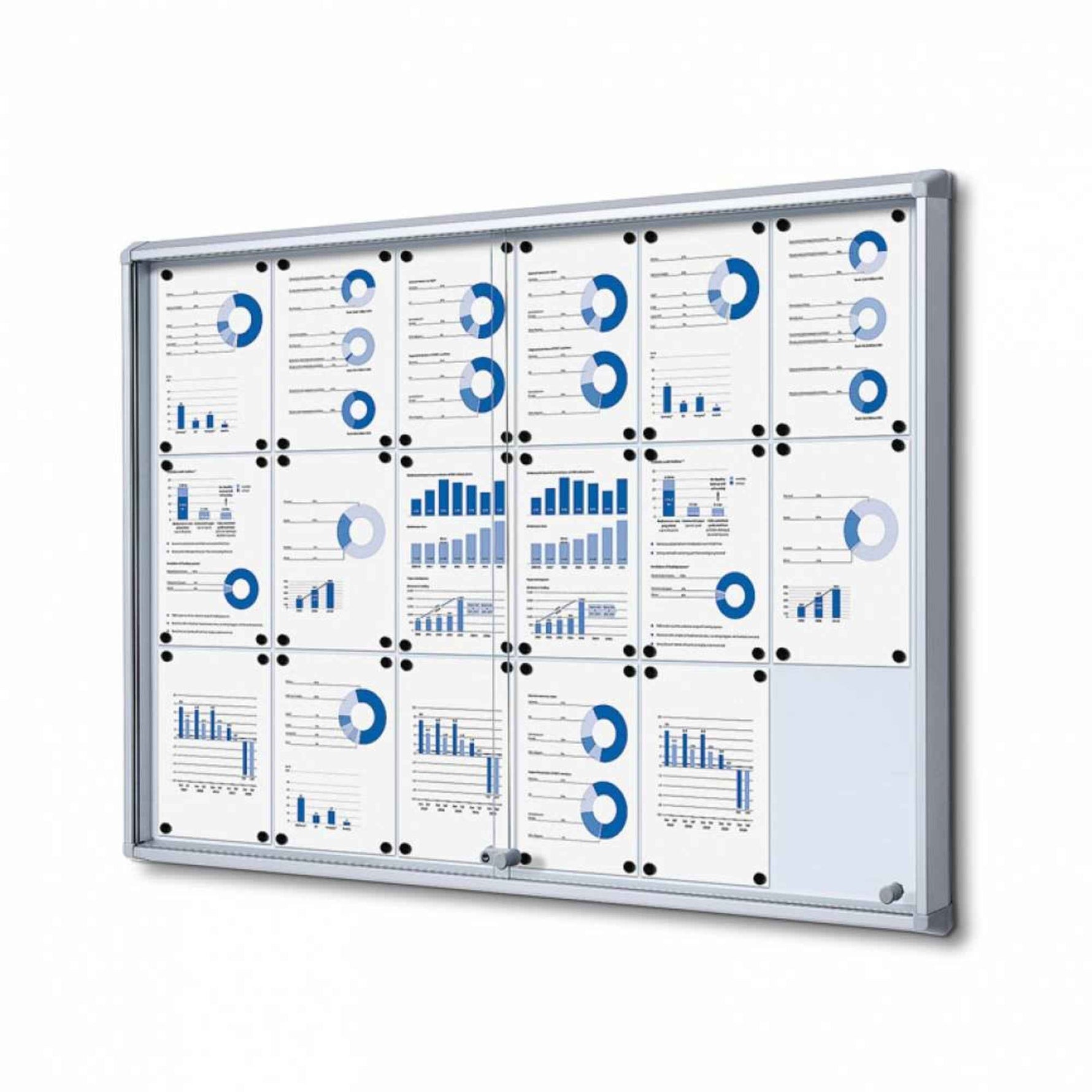 Showdown® Displays Schaukasten 18 x DIN A4