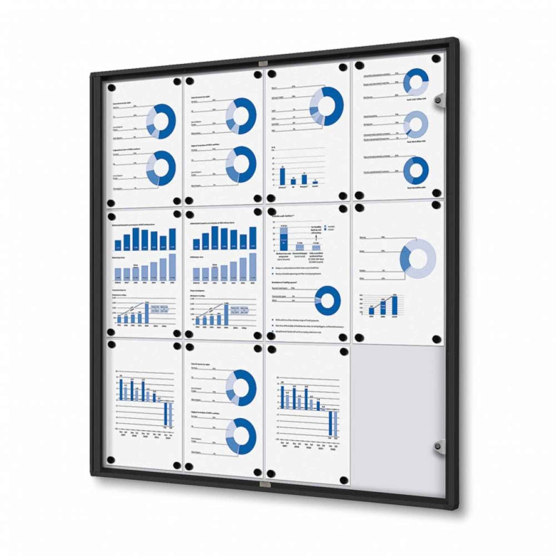 Showdown® Displays Schaukasten Economy 12 x DIN A4