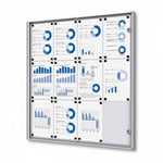 Showdown® Displays Schaukasten Economy 12 x DIN A4 - Wiepa Bürofachpartner