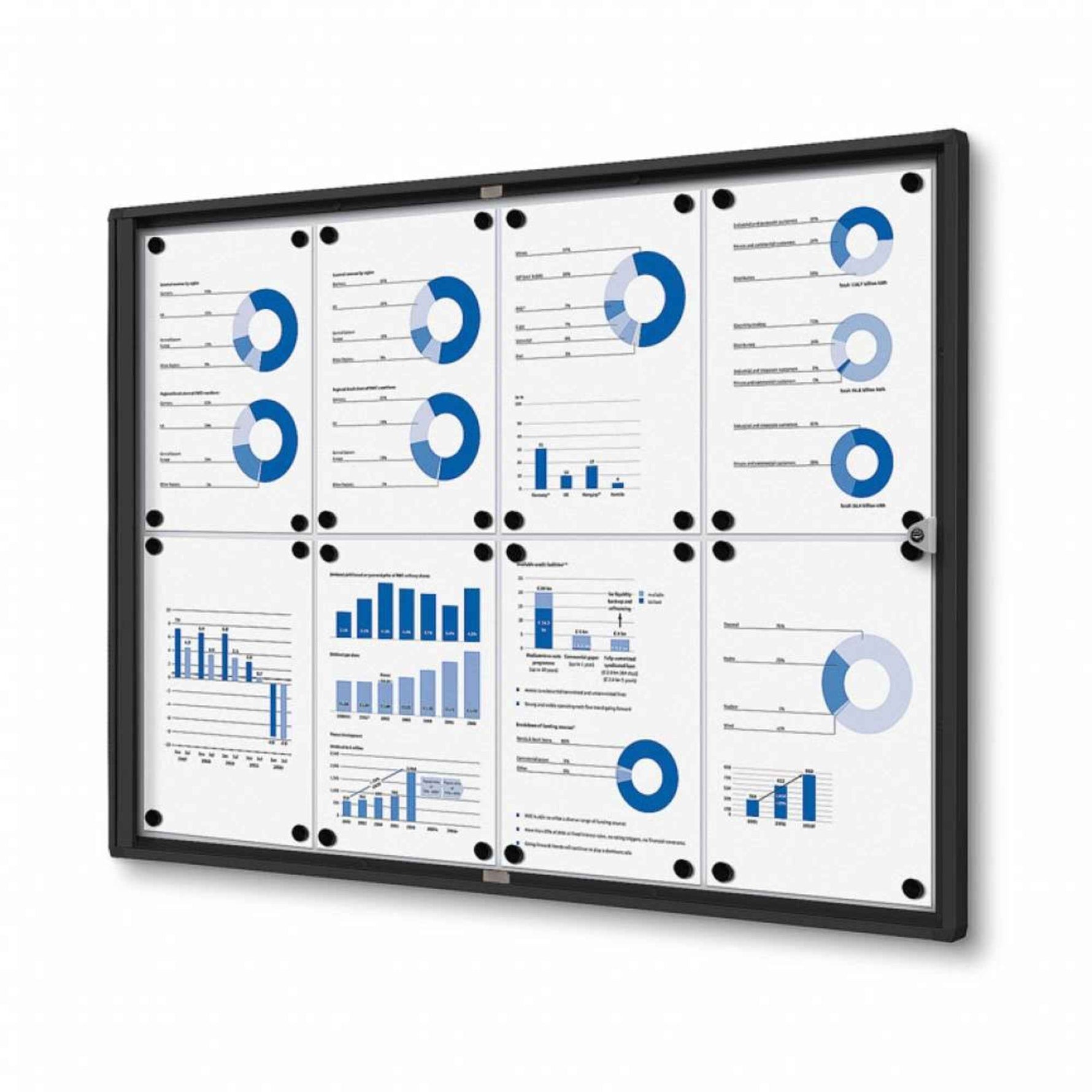 Showdown® Displays Schaukasten Economy 8 x DIN A4