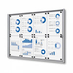 Showdown® Displays Schaukasten Economy 8 x DIN A4 - Wiepa Bürofachpartner