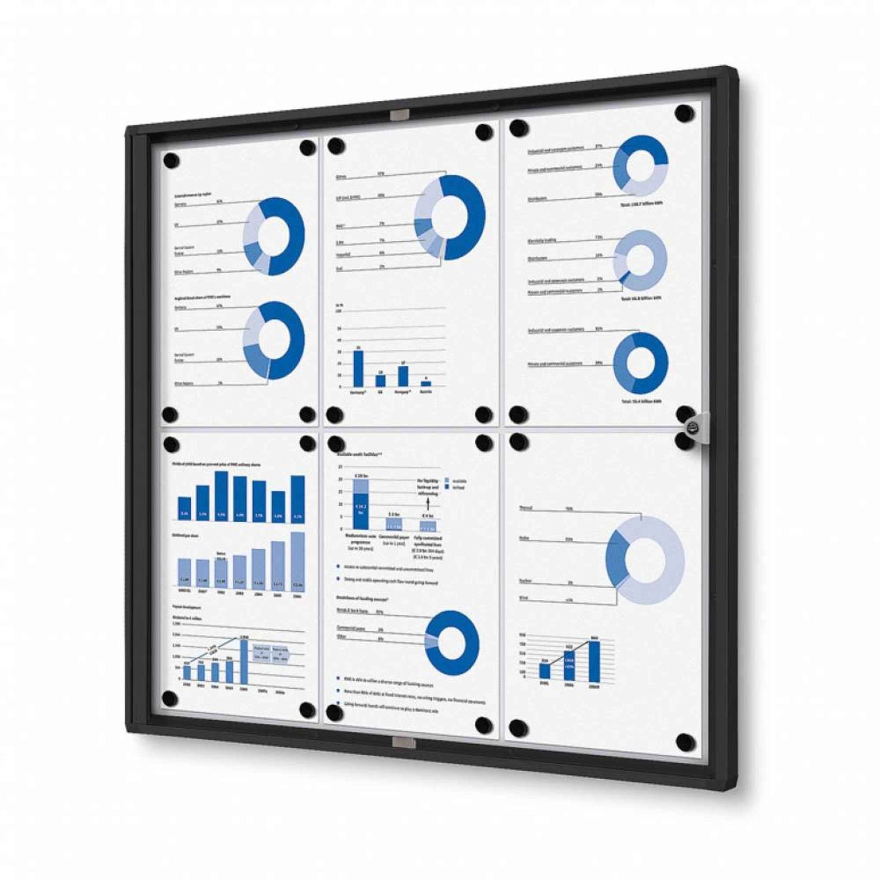 Showdown® Displays Schaukasten Economy 6 x DIN A4
