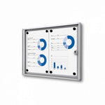 Showdown® Displays Schaukasten Economy 2 x DIN A4