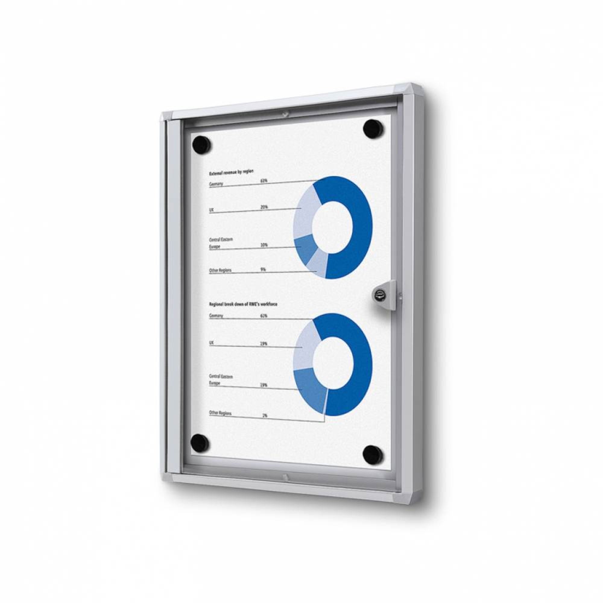 Showdown® Displays Schaukasten Economy 1 x DIN A4 - Wiepa Bürofachpartner
