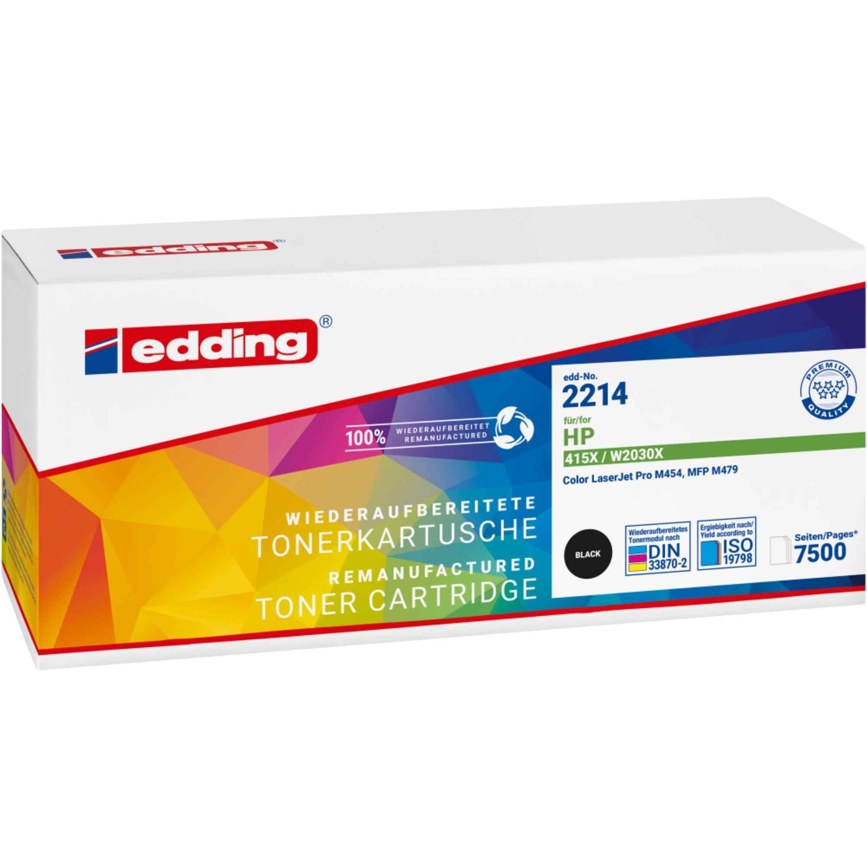 edding Toner Kompatibel mit HP 415X schwarz