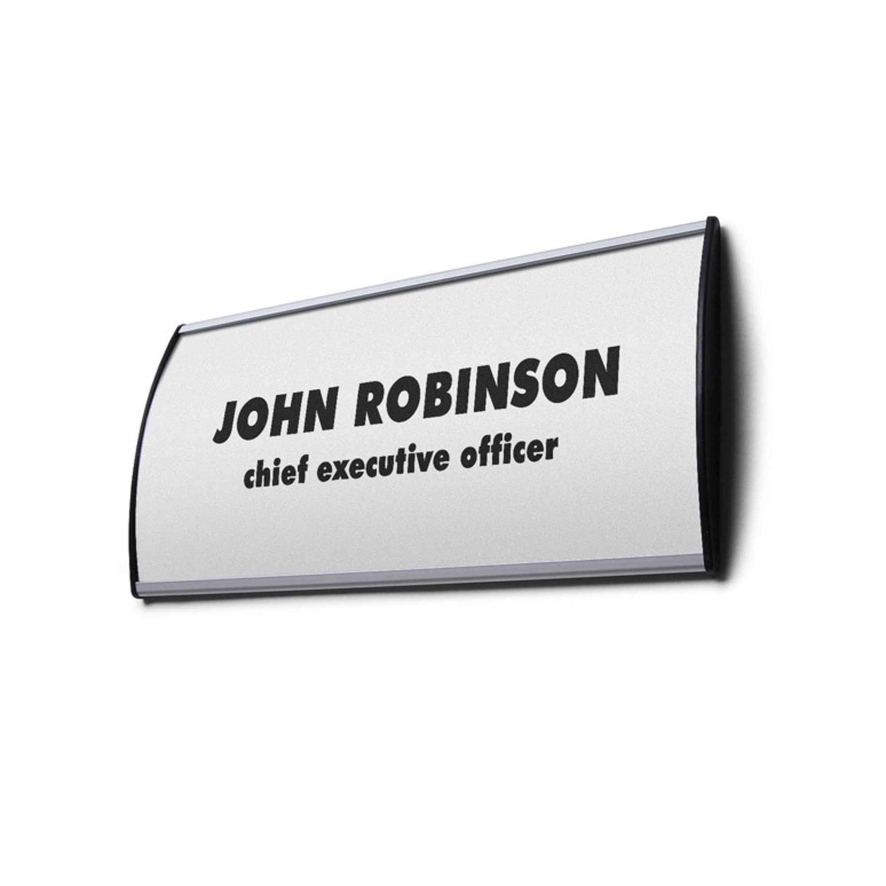 Showdown® Displays Türschild Curved DIN A6