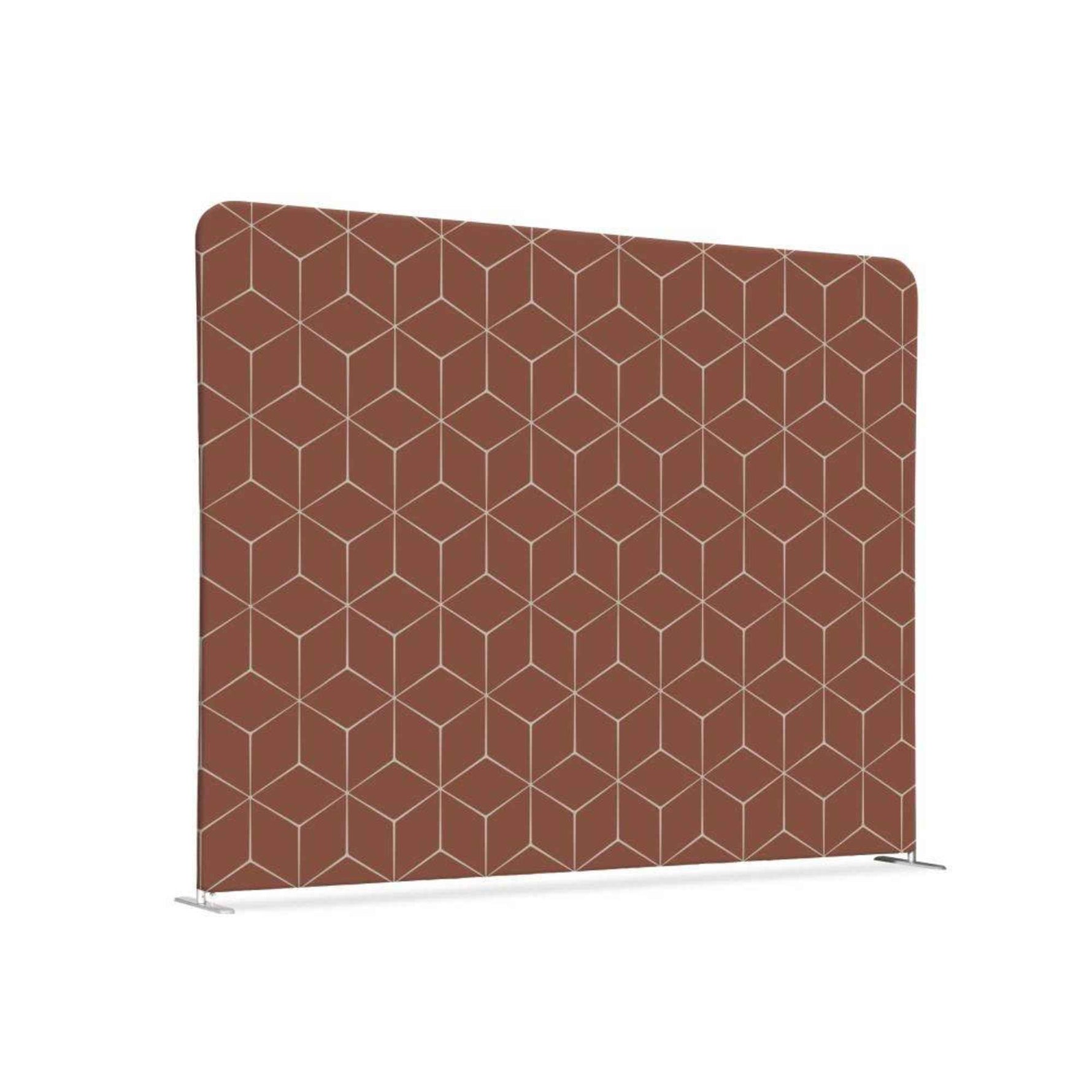 Showdown® Displays Trennwand Hexagon 150 x 150 x 45 cm (B x H x T)