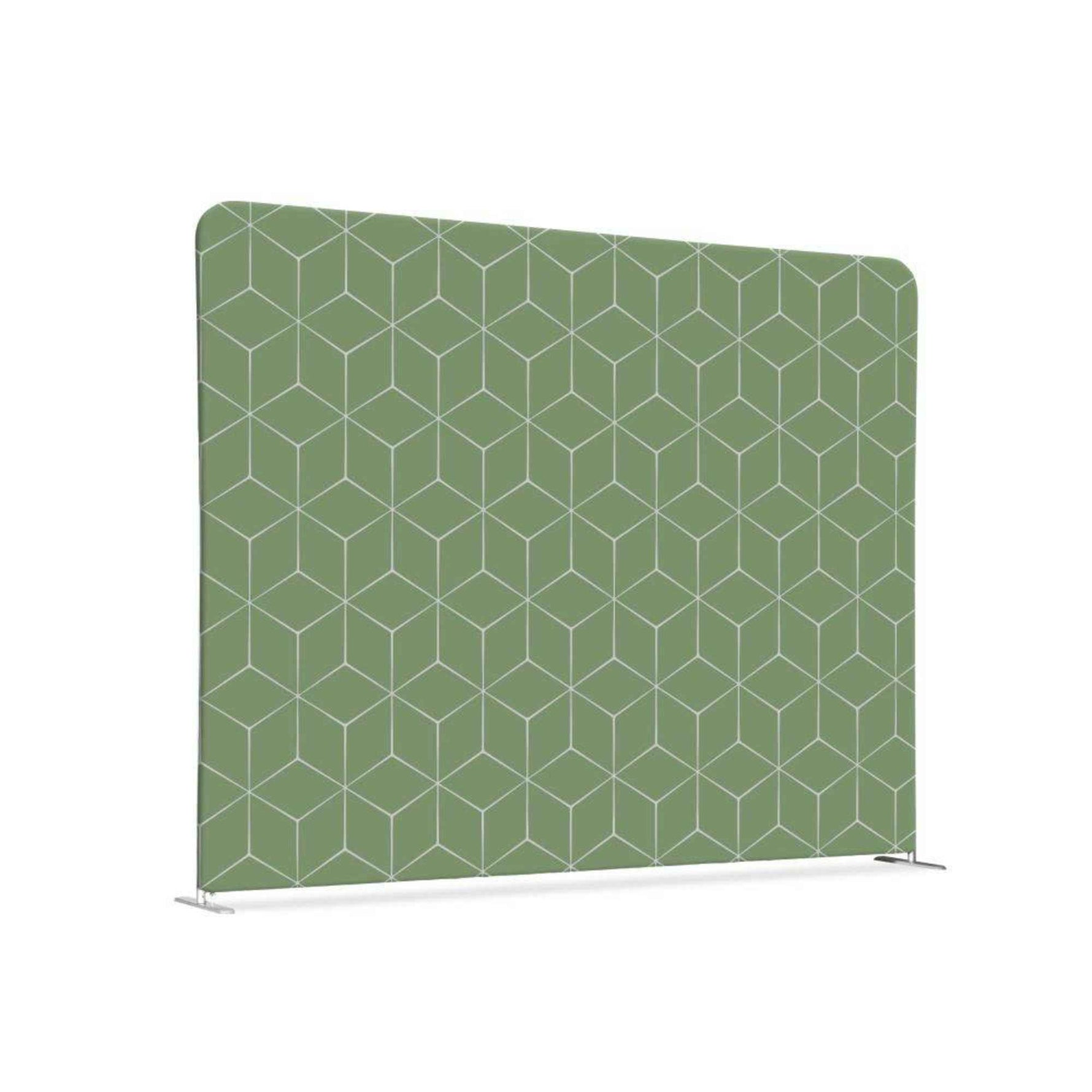 Showdown® Displays Trennwand Hexagon 150 x 150 x 45 cm (B x H x T)