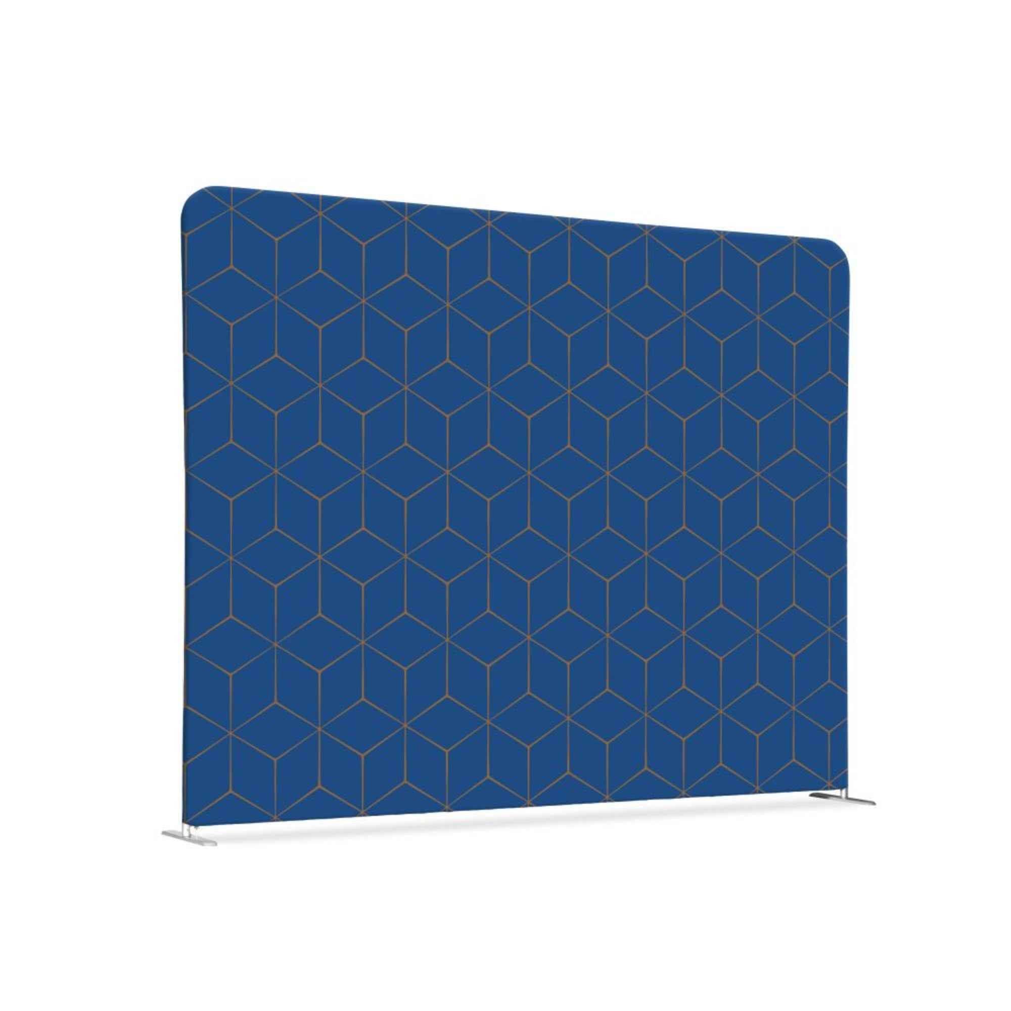 Showdown® Displays Trennwand Hexagon 200 x 150 x 45 cm (B x H x T)