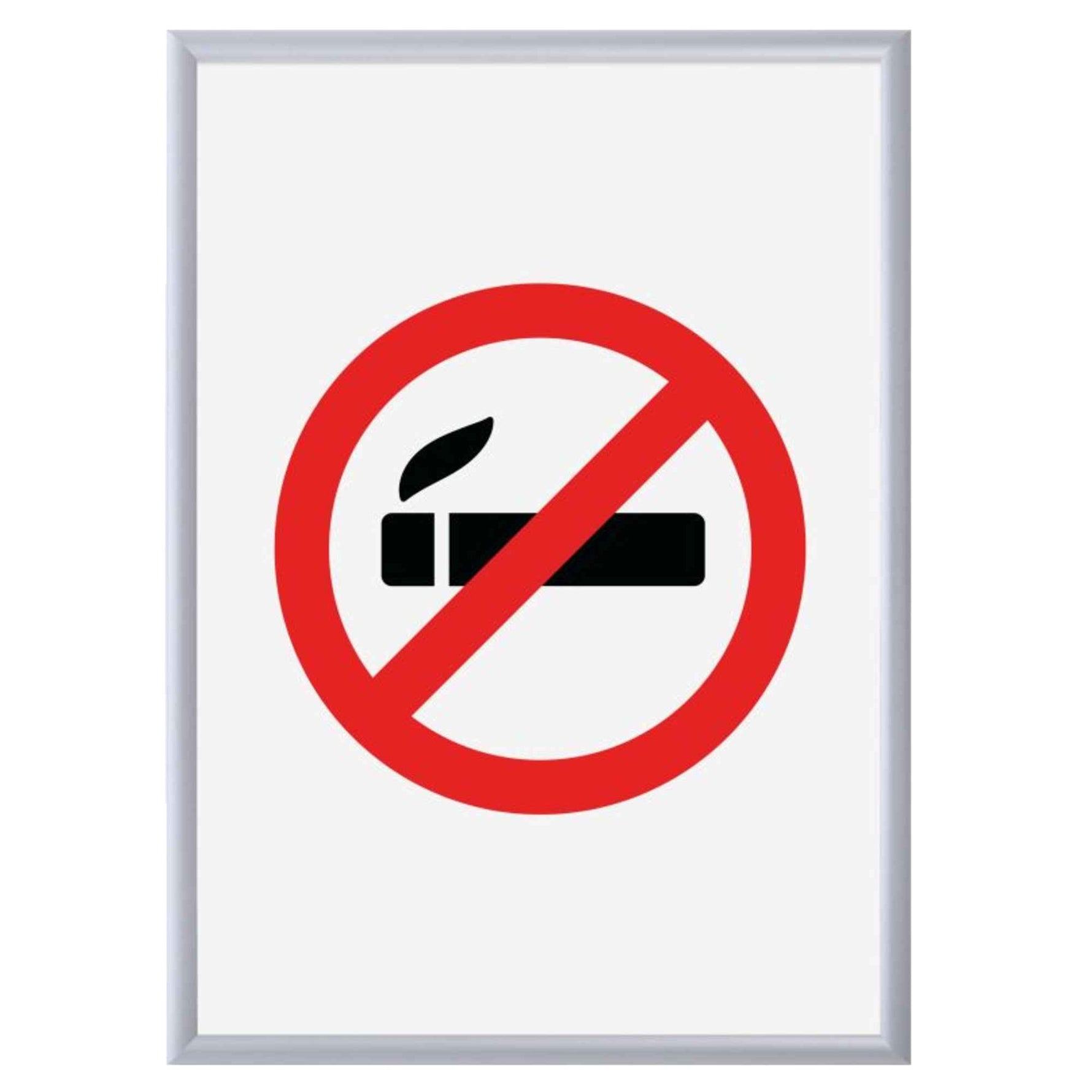 Showdown® Displays Bilderwechselrahmen Nichtraucher DIN A4