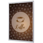Showdown® Displays Bilderwechselrahmen DIN A1 Kaffee