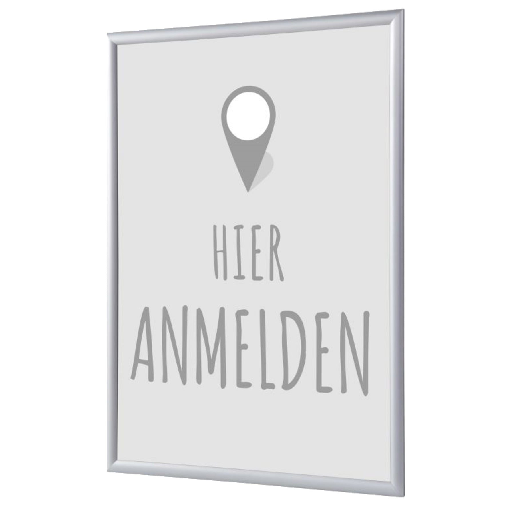 Showdown® Displays Bilderwechselrahmen DIN A1 Hier Anmelden – Produktbild 3
