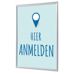 Showdown® Displays Bilderwechselrahmen DIN A1 Hier Anmelden – Produktbild 2
