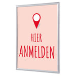 Showdown® Displays Bilderwechselrahmen DIN A1 Hier Anmelden