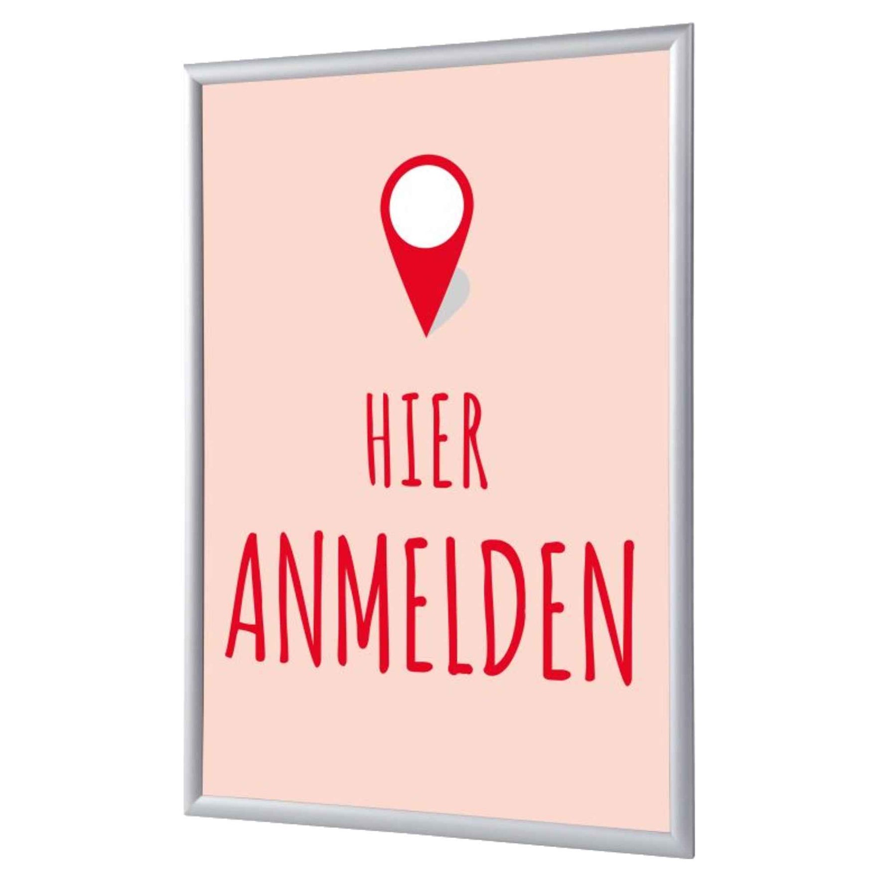 Showdown® Displays Bilderwechselrahmen DIN A1 Hier Anmelden