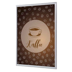 Showdown® Displays Bilderwechselrahmen DIN A4 Kaffee