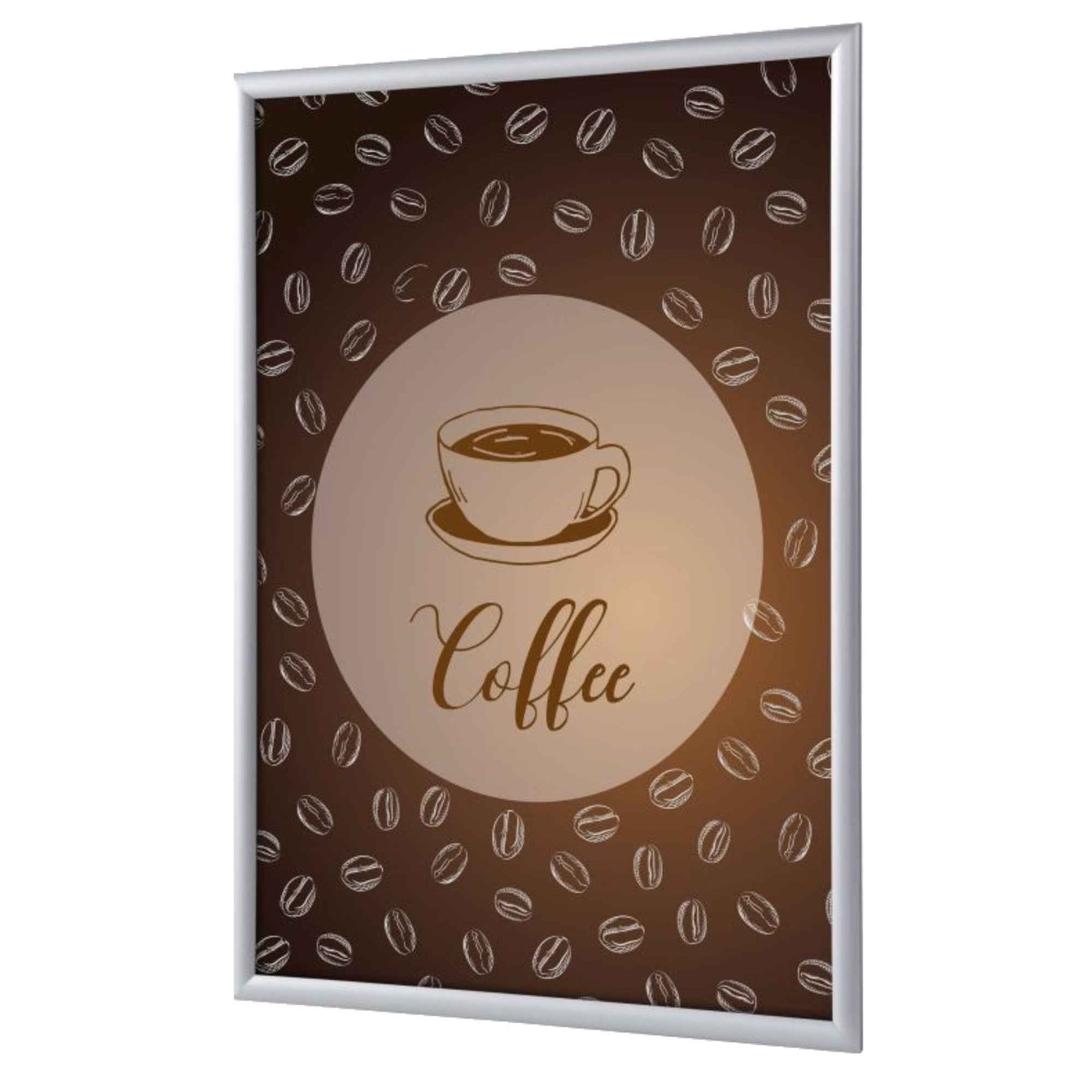 Showdown® Displays Bilderwechselrahmen DIN A4 Coffee