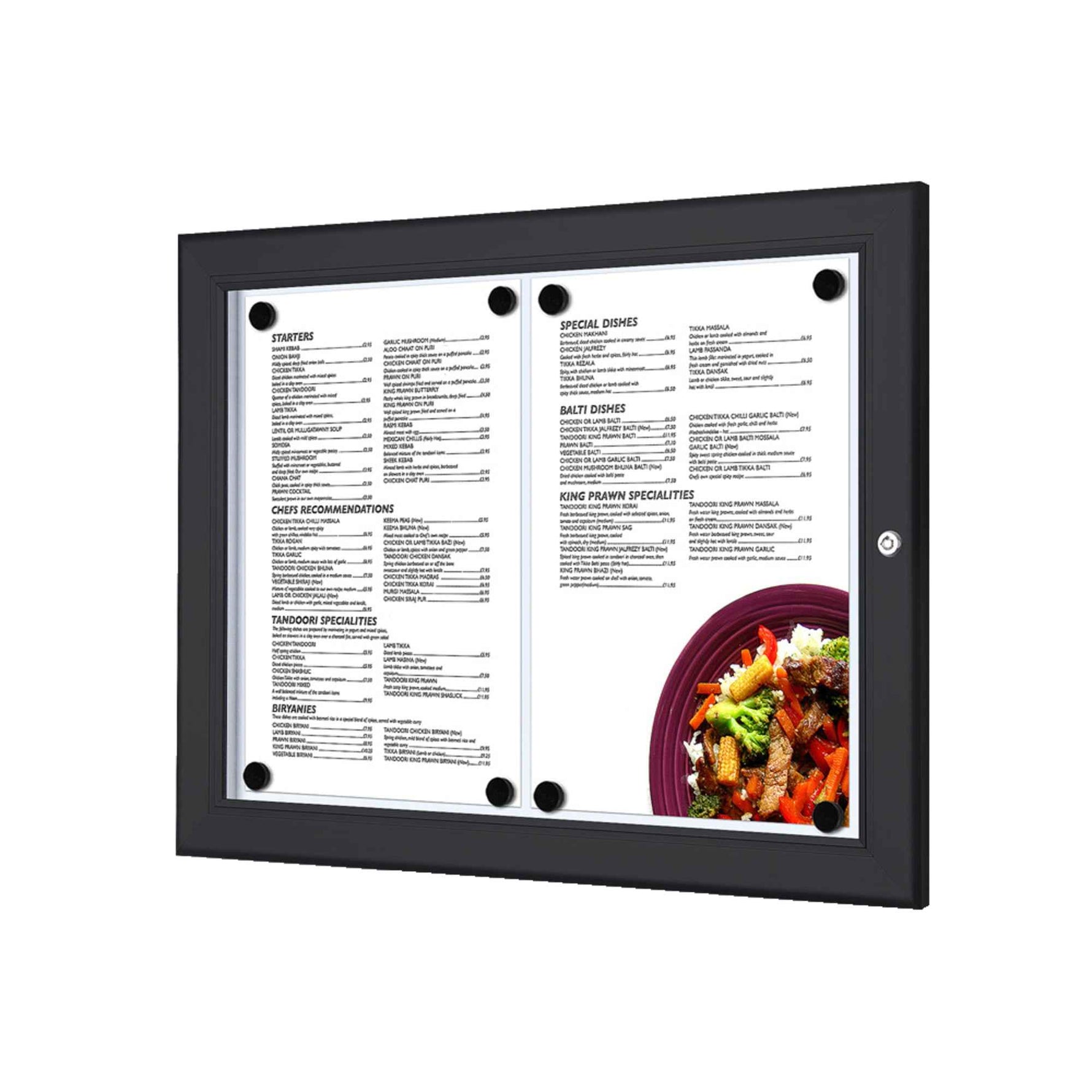 Showdown® Displays Schaukasten Outdoor 2 x DIN A4