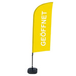 Showdown® Displays Werbesegel GEÖFFNET - Wiepa Bürofachpartner