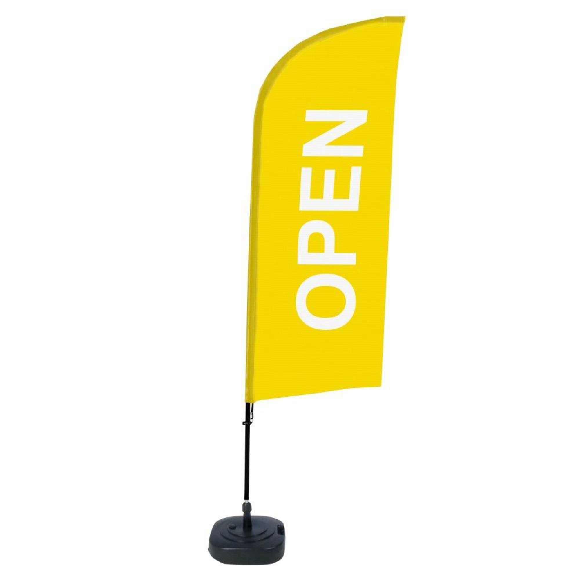 Showdown® Displays Werbesegel OPEN - Wiepa Bürofachpartner