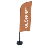 Showdown® Displays Werbesegel GEÖFFNET - Wiepa Bürofachpartner