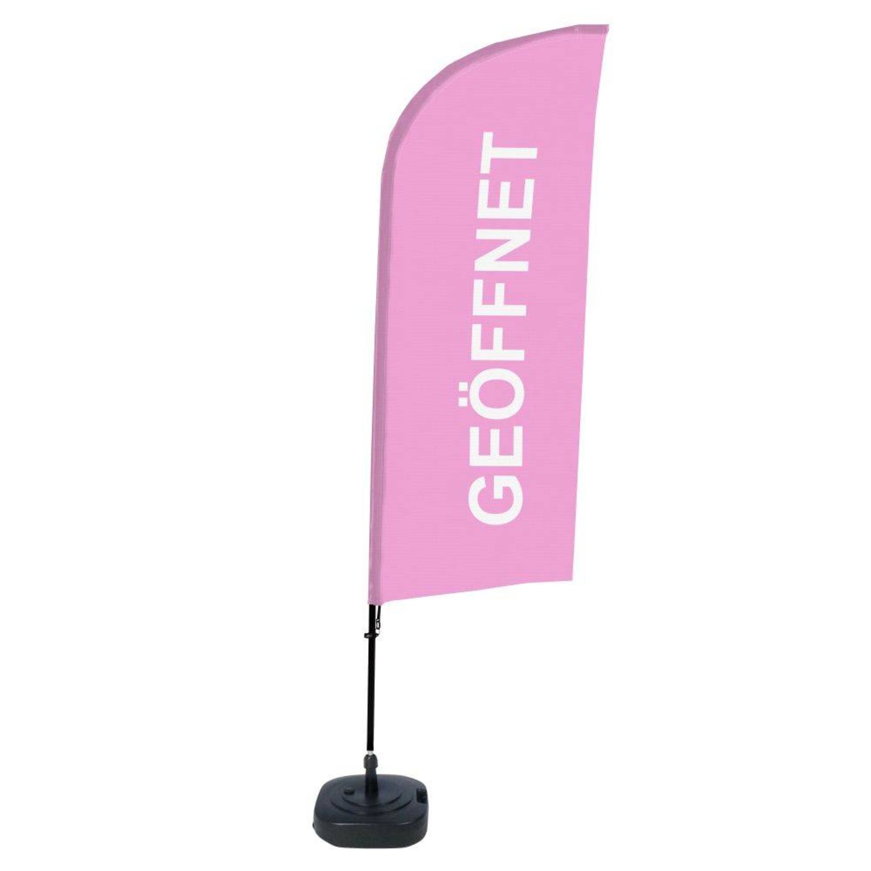 Showdown® Displays Werbesegel GEÖFFNET - Wiepa Bürofachpartner