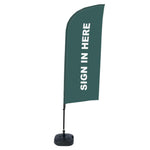 Showdown® Displays Werbesegel SIGN IN HERE - Wiepa Bürofachpartner