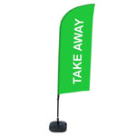 Showdown® Displays Werbesegel TAKE AWAY - Wiepa Bürofachpartner