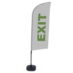 Showdown® Displays Werbesegel EXIT - Wiepa Bürofachpartner