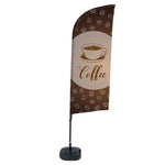 Showdown® Displays Werbesegel COFFEE - Wiepa Bürofachpartner