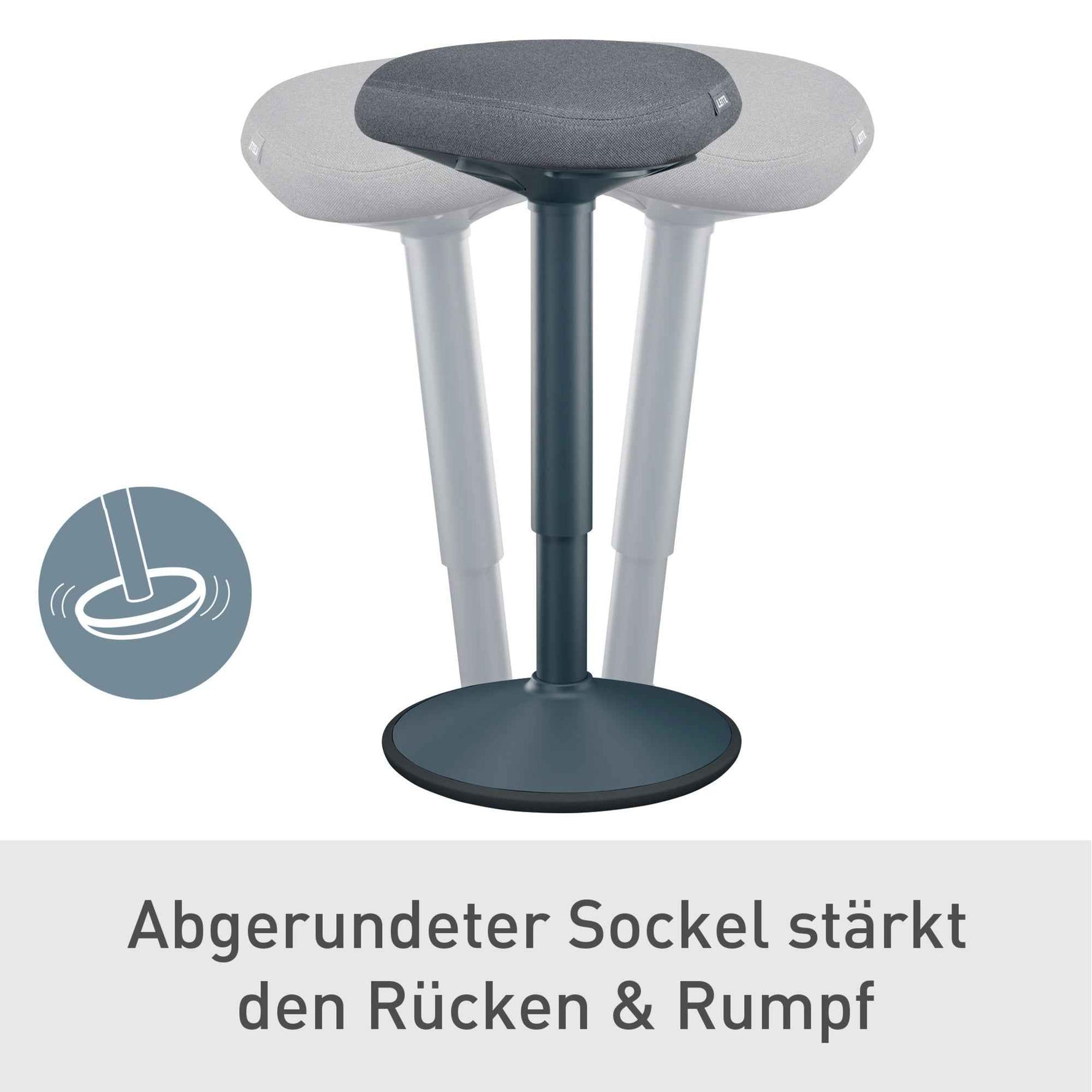 Leitz Sitz-Steh-Hocker Ergo Active