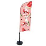 Showdown® Displays Werbesegel SMOOTHIES Wassermelone - Wiepa Bürofachpartner
