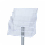 Showdown® Displays Prospektständer 4 x DIN A4, 8 x DIN A5, 12 x 1/3 DIN A4 - Wiepa Bürofachpartner